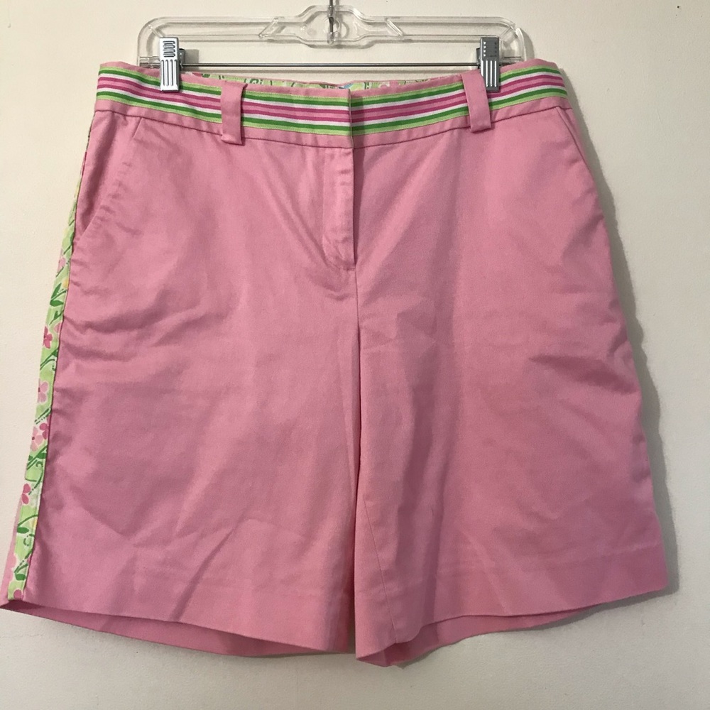 Lilly Pulitzer Pink Floral Shorts